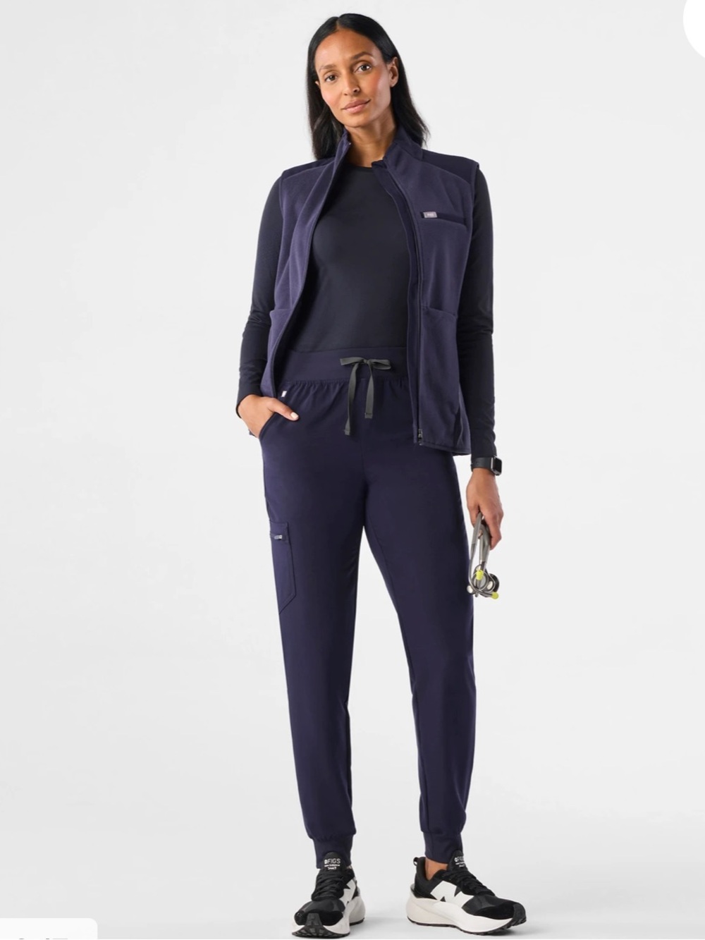 FIGS High Waist Zamora Jogger Navy Women’s